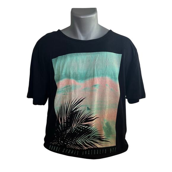 BTF Other - Men's Graphic T-Shirt BTF Between The Flags Bondi Beach Sydney Australia Size XL